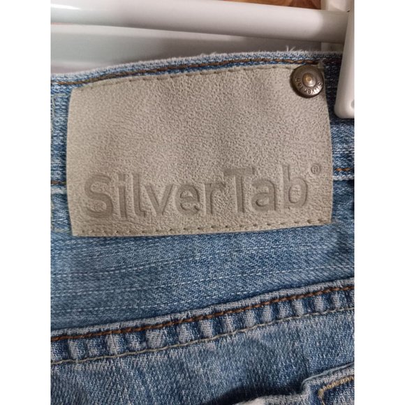 Levi's Silver 34 Baggy Light Wash Denim Classic Men's Casual Outdoor Biker Jeans - Picture 6 of 6